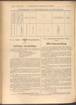 Verordnungs-Blatt für Eisenbahnen und Schiffahrt: Veröffentlichungen in Tarif- und Transport-Angelegenheiten 19080414 Seite: 16