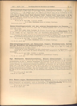 Verordnungs-Blatt für Eisenbahnen und Schiffahrt: Veröffentlichungen in Tarif- und Transport-Angelegenheiten 19080423 Seite: 8