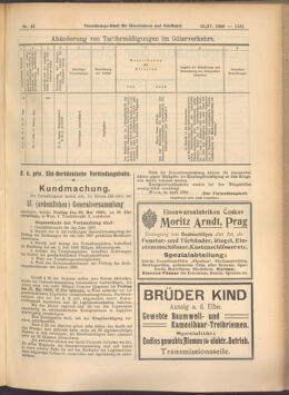 Verordnungs-Blatt für Eisenbahnen und Schiffahrt: Veröffentlichungen in Tarif- und Transport-Angelegenheiten 19080425 Seite: 5