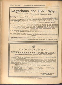 Verordnungs-Blatt für Eisenbahnen und Schiffahrt: Veröffentlichungen in Tarif- und Transport-Angelegenheiten 19080425 Seite: 6