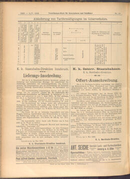 Verordnungs-Blatt für Eisenbahnen und Schiffahrt: Veröffentlichungen in Tarif- und Transport-Angelegenheiten 19080505 Seite: 12