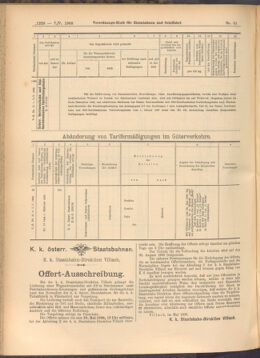 Verordnungs-Blatt für Eisenbahnen und Schiffahrt: Veröffentlichungen in Tarif- und Transport-Angelegenheiten 19080507 Seite: 6