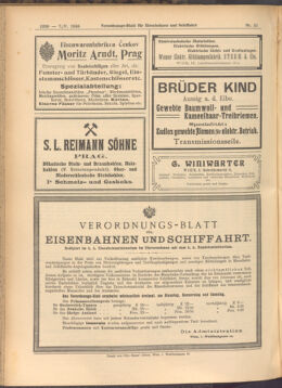 Verordnungs-Blatt für Eisenbahnen und Schiffahrt: Veröffentlichungen in Tarif- und Transport-Angelegenheiten 19080507 Seite: 8