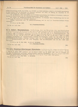 Verordnungs-Blatt für Eisenbahnen und Schiffahrt: Veröffentlichungen in Tarif- und Transport-Angelegenheiten 19080514 Seite: 7