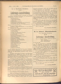 Verordnungs-Blatt für Eisenbahnen und Schiffahrt: Veröffentlichungen in Tarif- und Transport-Angelegenheiten 19080516 Seite: 14