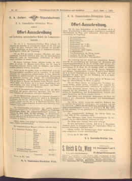 Verordnungs-Blatt für Eisenbahnen und Schiffahrt: Veröffentlichungen in Tarif- und Transport-Angelegenheiten 19080516 Seite: 15