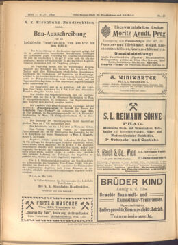 Verordnungs-Blatt für Eisenbahnen und Schiffahrt: Veröffentlichungen in Tarif- und Transport-Angelegenheiten 19080521 Seite: 8