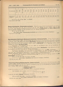 Verordnungs-Blatt für Eisenbahnen und Schiffahrt: Veröffentlichungen in Tarif- und Transport-Angelegenheiten 19080526 Seite: 4