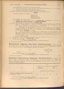 Verordnungs-Blatt für Eisenbahnen und Schiffahrt: Veröffentlichungen in Tarif- und Transport-Angelegenheiten 19080606 Seite: 6