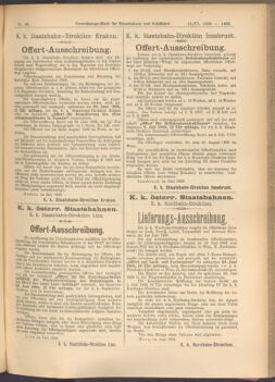 Verordnungs-Blatt für Eisenbahnen und Schiffahrt: Veröffentlichungen in Tarif- und Transport-Angelegenheiten 19080613 Seite: 7