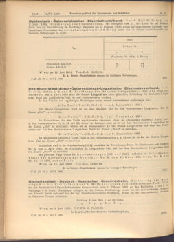 Verordnungs-Blatt für Eisenbahnen und Schiffahrt: Veröffentlichungen in Tarif- und Transport-Angelegenheiten 19080616 Seite: 10