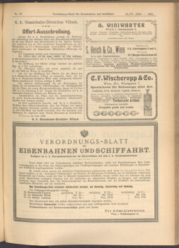 Verordnungs-Blatt für Eisenbahnen und Schiffahrt: Veröffentlichungen in Tarif- und Transport-Angelegenheiten 19080616 Seite: 15