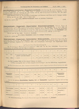 Verordnungs-Blatt für Eisenbahnen und Schiffahrt: Veröffentlichungen in Tarif- und Transport-Angelegenheiten 19080616 Seite: 3