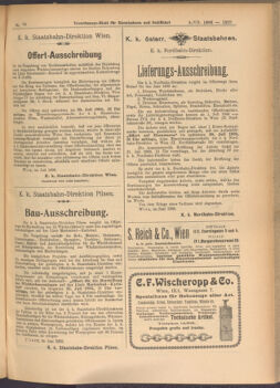 Verordnungs-Blatt für Eisenbahnen und Schiffahrt: Veröffentlichungen in Tarif- und Transport-Angelegenheiten 19080709 Seite: 11