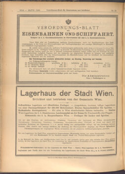 Verordnungs-Blatt für Eisenbahnen und Schiffahrt: Veröffentlichungen in Tarif- und Transport-Angelegenheiten 19080723 Seite: 20