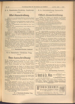 Verordnungs-Blatt für Eisenbahnen und Schiffahrt: Veröffentlichungen in Tarif- und Transport-Angelegenheiten 19080804 Seite: 11