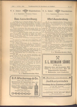 Verordnungs-Blatt für Eisenbahnen und Schiffahrt: Veröffentlichungen in Tarif- und Transport-Angelegenheiten 19080808 Seite: 8