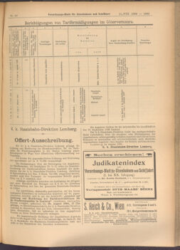 Verordnungs-Blatt für Eisenbahnen und Schiffahrt: Veröffentlichungen in Tarif- und Transport-Angelegenheiten 19080811 Seite: 15