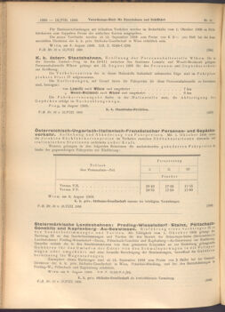 Verordnungs-Blatt für Eisenbahnen und Schiffahrt: Veröffentlichungen in Tarif- und Transport-Angelegenheiten 19080813 Seite: 2