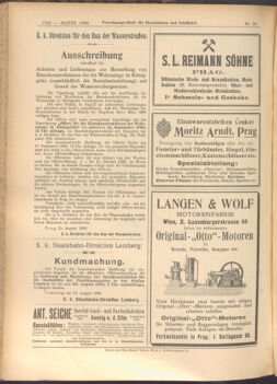 Verordnungs-Blatt für Eisenbahnen und Schiffahrt: Veröffentlichungen in Tarif- und Transport-Angelegenheiten 19080822 Seite: 8