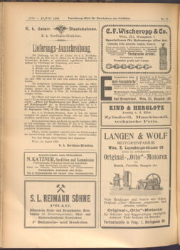 Verordnungs-Blatt für Eisenbahnen und Schiffahrt: Veröffentlichungen in Tarif- und Transport-Angelegenheiten 19080827 Seite: 10