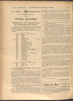 Verordnungs-Blatt für Eisenbahnen und Schiffahrt: Veröffentlichungen in Tarif- und Transport-Angelegenheiten 19080829 Seite: 12