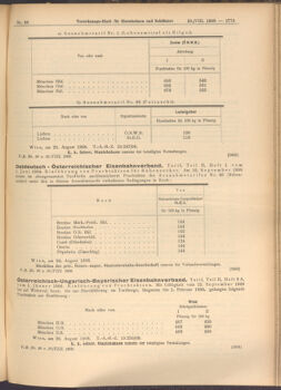 Verordnungs-Blatt für Eisenbahnen und Schiffahrt: Veröffentlichungen in Tarif- und Transport-Angelegenheiten 19080829 Seite: 3