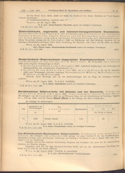 Verordnungs-Blatt für Eisenbahnen und Schiffahrt: Veröffentlichungen in Tarif- und Transport-Angelegenheiten 19080901 Seite: 2