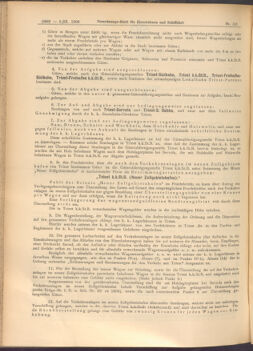 Verordnungs-Blatt für Eisenbahnen und Schiffahrt: Veröffentlichungen in Tarif- und Transport-Angelegenheiten 19080905 Seite: 2