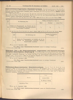 Verordnungs-Blatt für Eisenbahnen und Schiffahrt: Veröffentlichungen in Tarif- und Transport-Angelegenheiten 19080922 Seite: 5