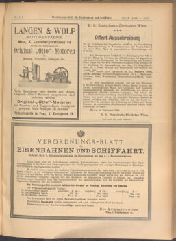 Verordnungs-Blatt für Eisenbahnen und Schiffahrt: Veröffentlichungen in Tarif- und Transport-Angelegenheiten 19080929 Seite: 11