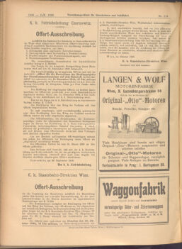 Verordnungs-Blatt für Eisenbahnen und Schiffahrt: Veröffentlichungen in Tarif- und Transport-Angelegenheiten 19081008 Seite: 8