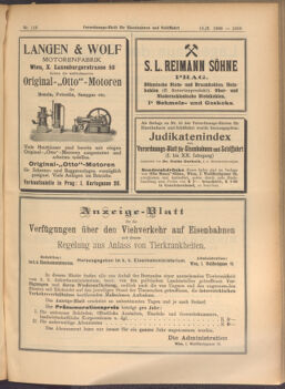 Verordnungs-Blatt für Eisenbahnen und Schiffahrt: Veröffentlichungen in Tarif- und Transport-Angelegenheiten 19081010 Seite: 11