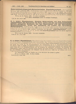 Verordnungs-Blatt für Eisenbahnen und Schiffahrt: Veröffentlichungen in Tarif- und Transport-Angelegenheiten 19081020 Seite: 6