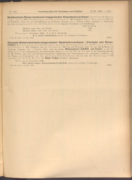 Verordnungs-Blatt für Eisenbahnen und Schiffahrt: Veröffentlichungen in Tarif- und Transport-Angelegenheiten 19081112 Seite: 5