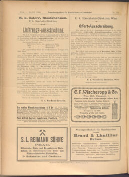 Verordnungs-Blatt für Eisenbahnen und Schiffahrt: Veröffentlichungen in Tarif- und Transport-Angelegenheiten 19081117 Seite: 12