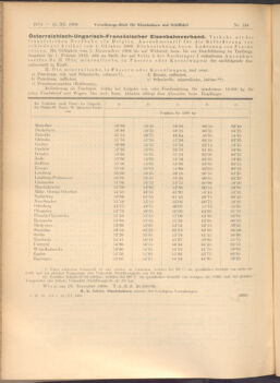 Verordnungs-Blatt für Eisenbahnen und Schiffahrt: Veröffentlichungen in Tarif- und Transport-Angelegenheiten 19081121 Seite: 6