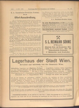 Verordnungs-Blatt für Eisenbahnen und Schiffahrt: Veröffentlichungen in Tarif- und Transport-Angelegenheiten 19081208 Seite: 20