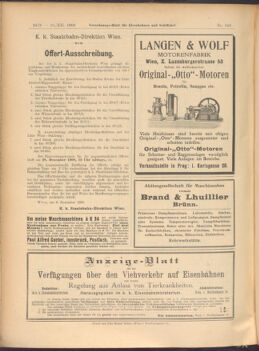 Verordnungs-Blatt für Eisenbahnen und Schiffahrt: Veröffentlichungen in Tarif- und Transport-Angelegenheiten 19081215 Seite: 32