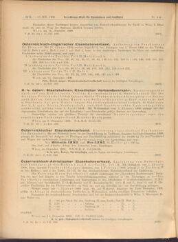 Verordnungs-Blatt für Eisenbahnen und Schiffahrt: Veröffentlichungen in Tarif- und Transport-Angelegenheiten 19081217 Seite: 2