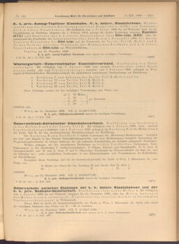 Verordnungs-Blatt für Eisenbahnen und Schiffahrt: Veröffentlichungen in Tarif- und Transport-Angelegenheiten 19081217 Seite: 3