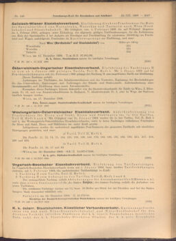 Verordnungs-Blatt für Eisenbahnen und Schiffahrt: Veröffentlichungen in Tarif- und Transport-Angelegenheiten 19081222 Seite: 7