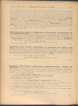 Verordnungs-Blatt für Eisenbahnen und Schiffahrt: Veröffentlichungen in Tarif- und Transport-Angelegenheiten 19081222 Seite: 8