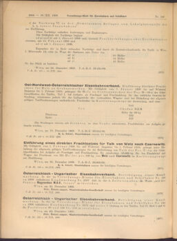 Verordnungs-Blatt für Eisenbahnen und Schiffahrt: Veröffentlichungen in Tarif- und Transport-Angelegenheiten 19081229 Seite: 2