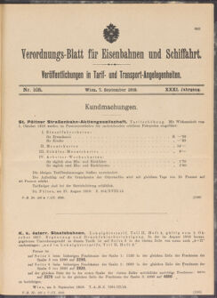 Verordnungs-Blatt für Eisenbahnen und Schiffahrt: Veröffentlichungen in Tarif- und Transport-Angelegenheiten 19180907 Seite: 3