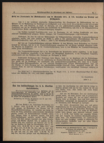 Verordnungs-Blatt für Eisenbahnen und Schiffahrt: Veröffentlichungen in Tarif- und Transport-Angelegenheiten 19181121 Seite: 4