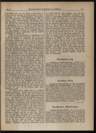 Verordnungs-Blatt für Eisenbahnen und Schiffahrt: Veröffentlichungen in Tarif- und Transport-Angelegenheiten 19181126 Seite: 5