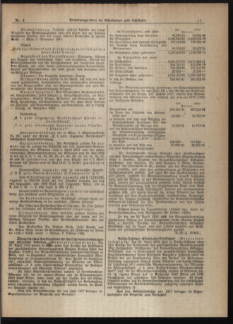 Verordnungs-Blatt für Eisenbahnen und Schiffahrt: Veröffentlichungen in Tarif- und Transport-Angelegenheiten 19181128 Seite: 5