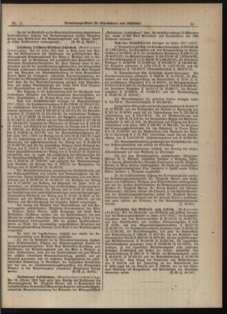 Verordnungs-Blatt für Eisenbahnen und Schiffahrt: Veröffentlichungen in Tarif- und Transport-Angelegenheiten 19181214 Seite: 7