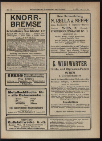 Verordnungs-Blatt für Eisenbahnen und Schiffahrt: Veröffentlichungen in Tarif- und Transport-Angelegenheiten 19181221 Seite: 9